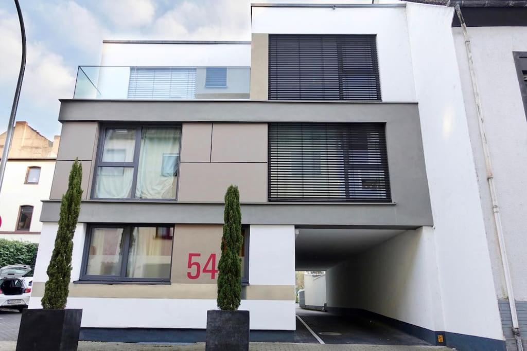 Modernes Apartment Mit Privatem Stellplatz Wenige Minuten Von Der Innenstadt & Mosel Koblenz  Dış mekan fotoğraf