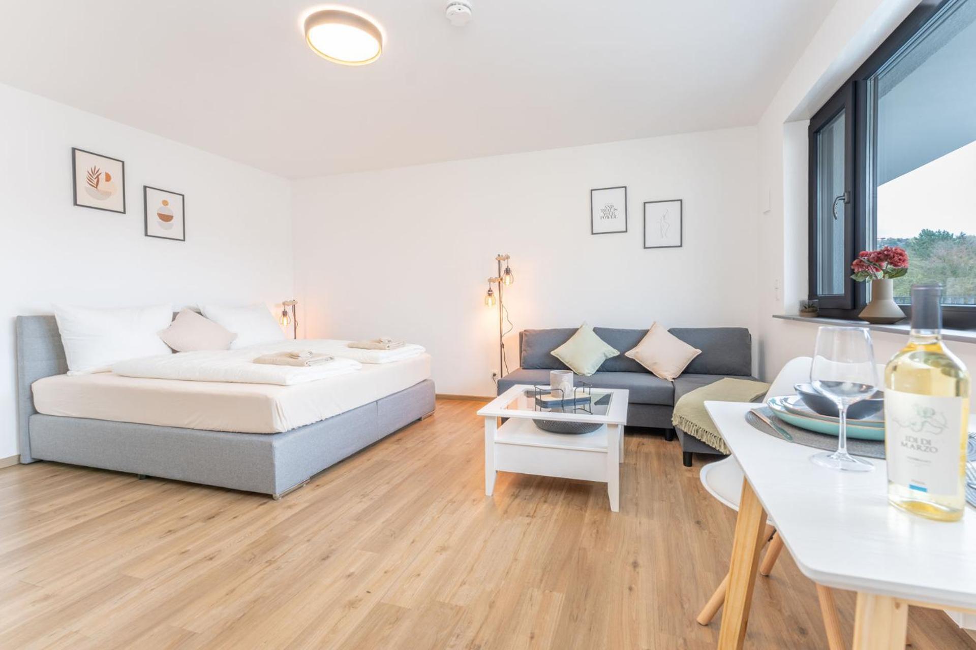 Modernes Apartment Mit Privatem Stellplatz Wenige Minuten Von Der Innenstadt & Mosel Koblenz  Dış mekan fotoğraf